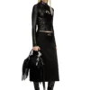 m-valari-tn Ribbed-knit turtleneck with shiny effect m-valari-tn Ribbed-knit turtleneck with shiny effect