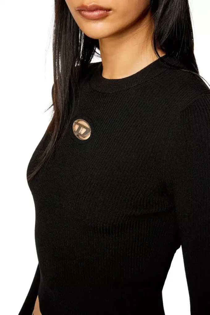 m-valary Ribbed-knit long-sleeve top m-valary Ribbed-knit long-sleeve top