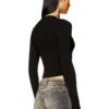 m-valary Ribbed-knit long-sleeve top m-valary Ribbed-knit long-sleeve top