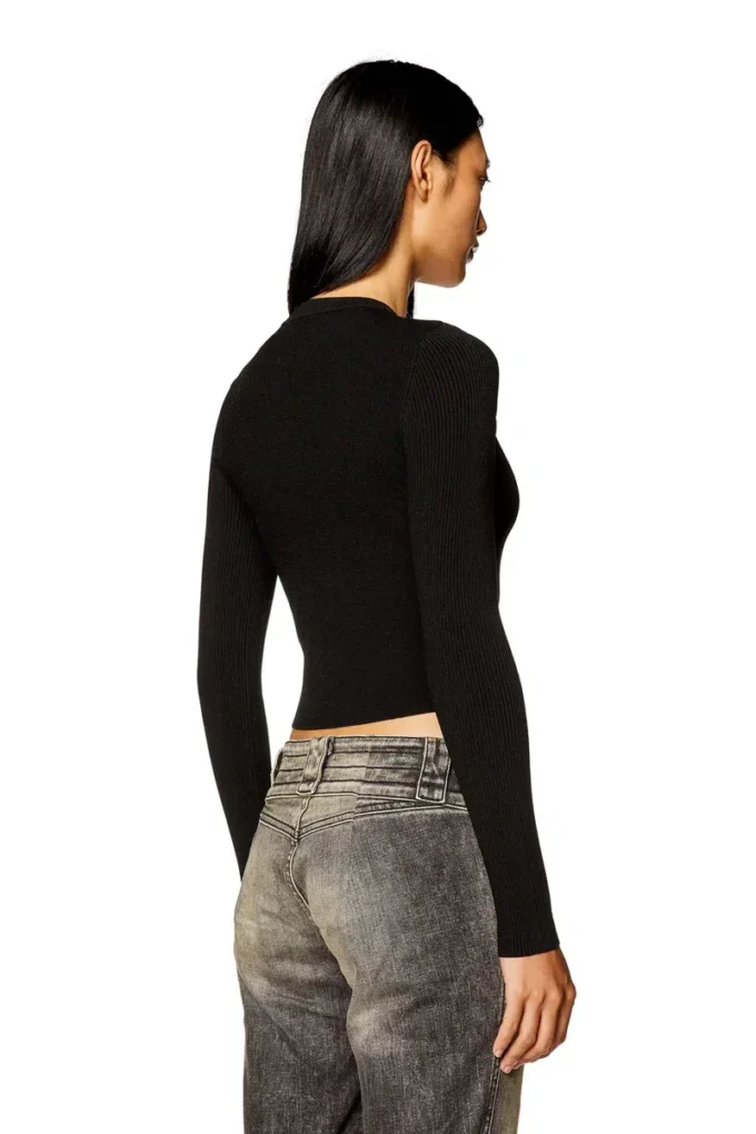 m-valary Ribbed-knit long-sleeve top m-valary Ribbed-knit long-sleeve top