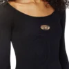 m-vera Off-the-shoulder dress in ribbed knit m-vera Off-the-shoulder dress in ribbed knit