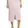 m-vigo Wrap skirt in double-dyed rib-knit m-vigo Wrap skirt in double-dyed rib-knit