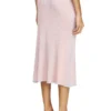 m-vigo Wrap skirt in double-dyed rib-knit m-vigo Wrap skirt in double-dyed rib-knit