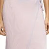 m-vigo Wrap skirt in double-dyed rib-knit m-vigo Wrap skirt in double-dyed rib-knit
