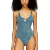 maura-dnm Bodysuit in marble-washed stretch cotton maura-dnm Bodysuit in marble-washed stretch cotton