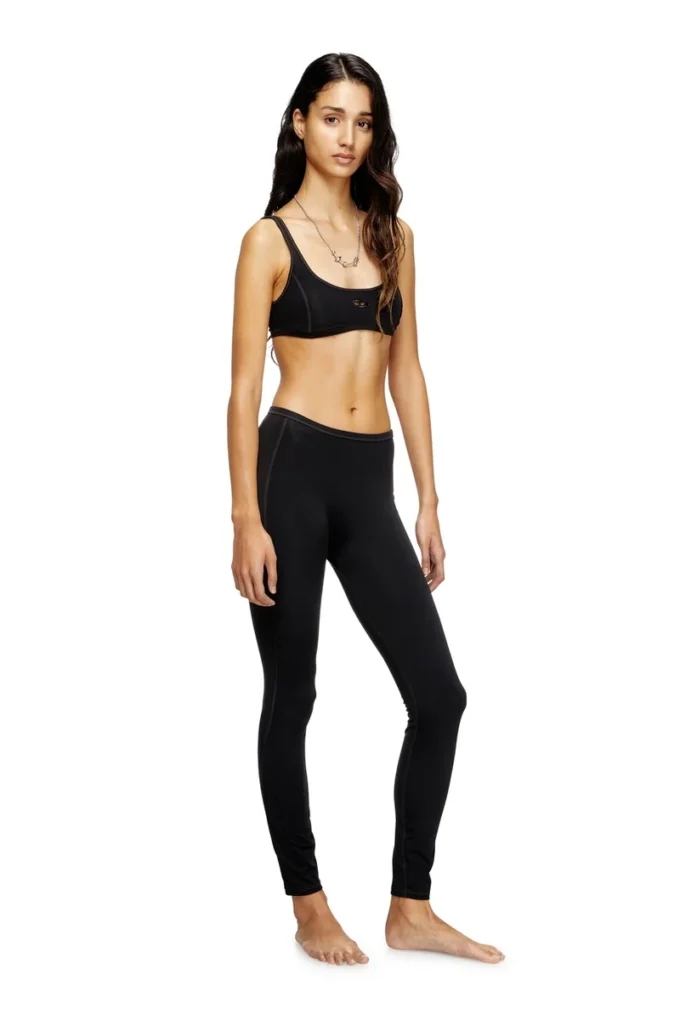 meredith-utlt Nylon leggings with cut-out back Oval D meredith-utlt Nylon leggings with cut-out back Oval D