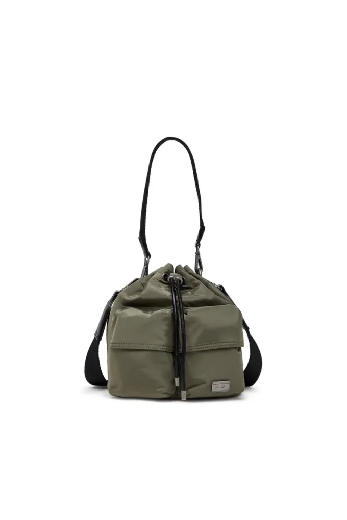 multi-pkts bucket x Multi-Pkts-Multipocket bucket bag in utilitarian shell multi-pkts bucket x Multi-Pkts-Multipocket bucket bag in utilitarian shell