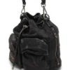 multi-pkts bucket x Multi-Pkts-Multipocket bucket bag in washed denim multi-pkts bucket x Multi-Pkts-Multipocket bucket bag in washed denim