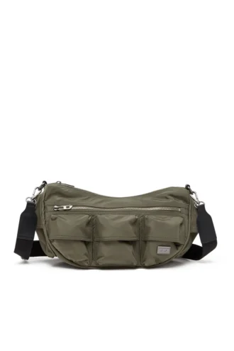 multi-pkts shoulder bag x Multi-Pkts-Multipocket bag in utilitarian shell