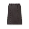 o-allegra Midi skirt with denim effect o-allegra Midi skirt with denim effect
