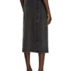 o-allegra Midi skirt with denim effect o-allegra Midi skirt with denim effect