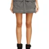 o-cean-s1 Nylon mini skirt with maxi pouch pockets o-cean-s1 Nylon mini skirt with maxi pouch pockets