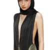 o-dyva Dress with scarf panels o-dyva Dress with scarf panels