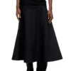 o-grace-bond Drop-waist skirt in neoprene-bonded fabric o-grace-bond Drop-waist skirt in neoprene-bonded fabric