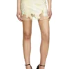 o-lane Nylon mini skirt with Heraldic print o-lane Nylon mini skirt with Heraldic print