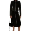 o-llipop Cotton midi skirt with zipper o-llipop Cotton midi skirt with zipper