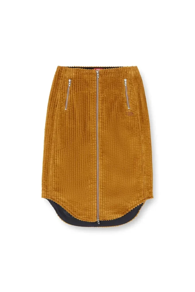 o-llipop Cotton midi skirt with zipper o-llipop Cotton midi skirt with zipper