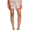 o-lympiac Layered skirt with lyrics print o-lympiac Layered skirt with lyrics print