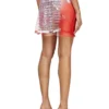 o-lympiac Layered skirt with lyrics print o-lympiac Layered skirt with lyrics print