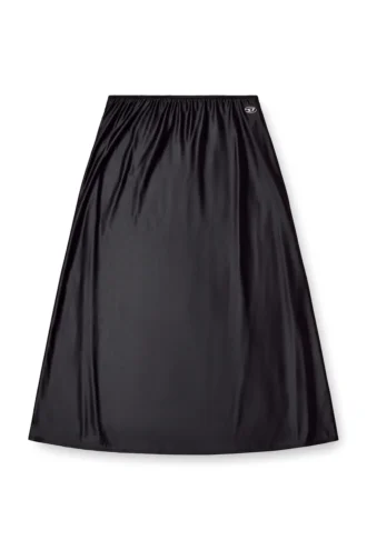 o-mori Midi skirt in flared nylon