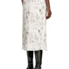 o-rchid-r1 Midi skirt in viscose with all-over print o-rchid-r1 Midi skirt in viscose with all-over print