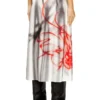 o-rchid-s1 Satin midi skirt with graffiti print o-rchid-s1 Satin midi skirt with graffiti print