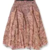 o-riella Brushed bouclé skirt with frayed hem o-riella Brushed bouclé skirt with frayed hem