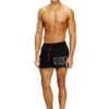 olympic-34-d-core Mid-length swim shorts with outline logo olympic-34-d-core Mid-length swim shorts with outline logo