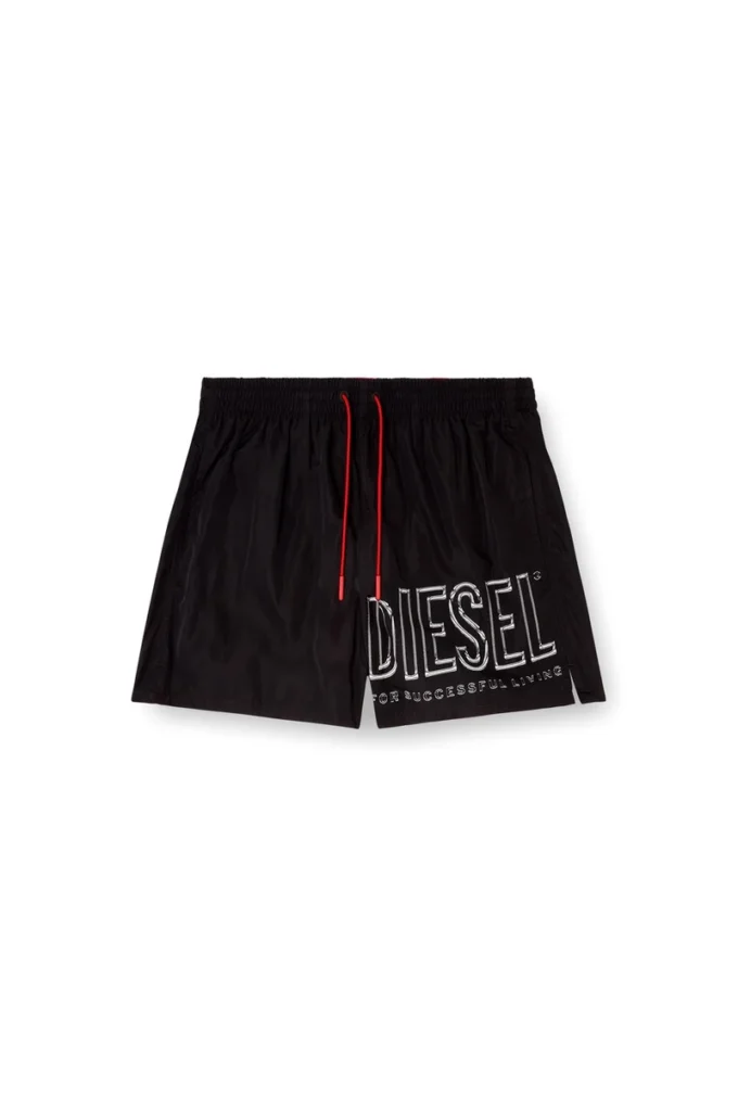 olympic-34-d-core Mid-length swim shorts with outline logo olympic-34-d-core Mid-length swim shorts with outline logo