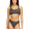 oriba-gft Stretch-cotton bralette with metallic print oriba-gft Stretch-cotton bralette with metallic print