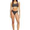 oriba-gft Stretch-cotton bralette with metallic print oriba-gft Stretch-cotton bralette with metallic print