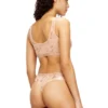 oriba-gft Stretch-cotton bralette with metallic print oriba-gft Stretch-cotton bralette with metallic print