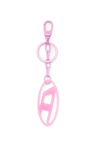 oval d charm Oval D charm/key ring in metal and resin