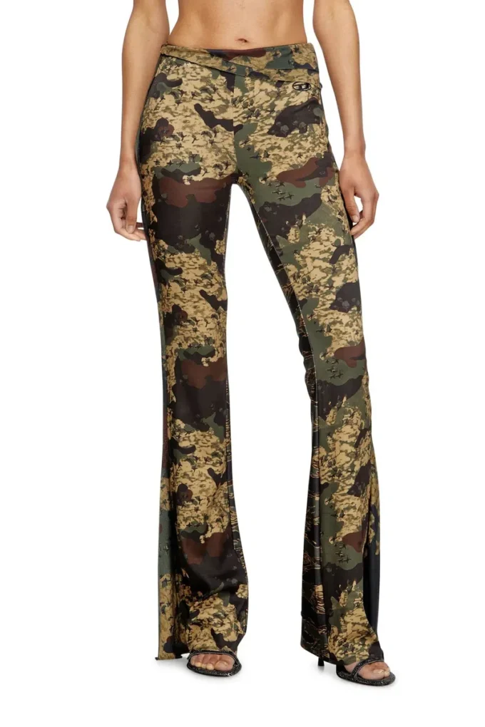 p-affal Jazz pants with mixed camo prints p-affal Jazz pants with mixed camo prints