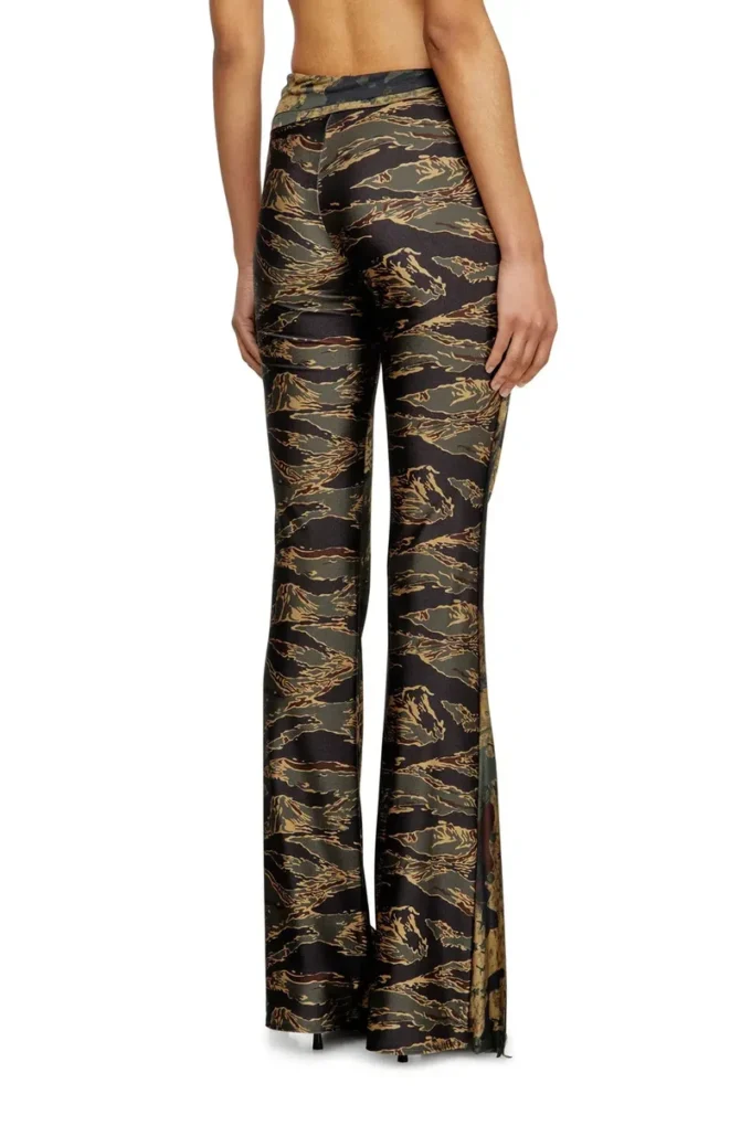 p-affal Jazz pants with mixed camo prints p-affal Jazz pants with mixed camo prints