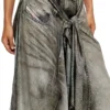 p-aloma Wrap pants in denim-look viscose p-aloma Wrap pants in denim-look viscose