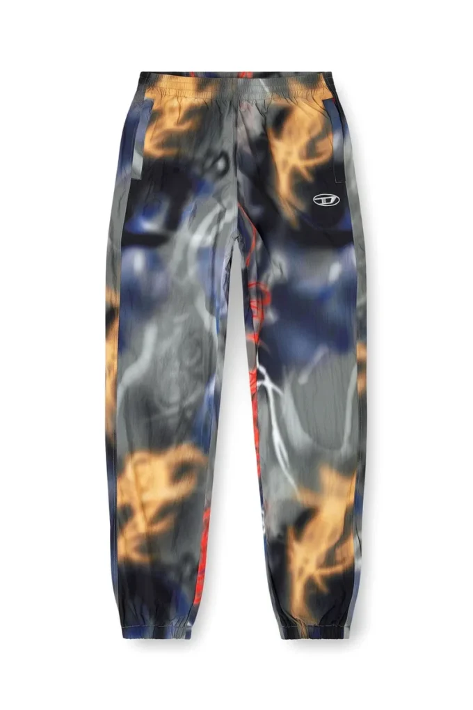 p-arelion Nylon pants with all-over print p-arelion Nylon pants with all-over print