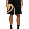 p-crow-bleach Sweat shorts with bleached logo p-crow-bleach Sweat shorts with bleached logo