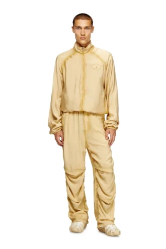 p-daily Utility pants in light, crinkled fabric