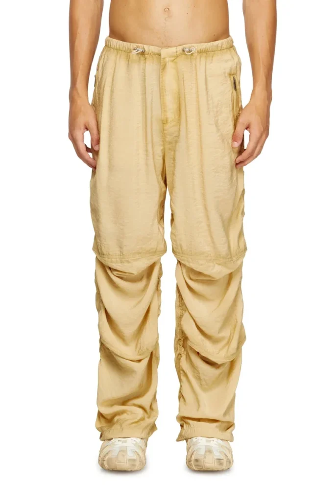 p-daily Utility pants in light, crinkled fabric p-daily Utility pants in light, crinkled fabric