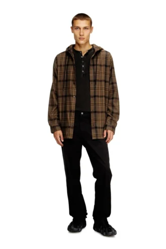 p-define-epch Cotton pants with utility loop