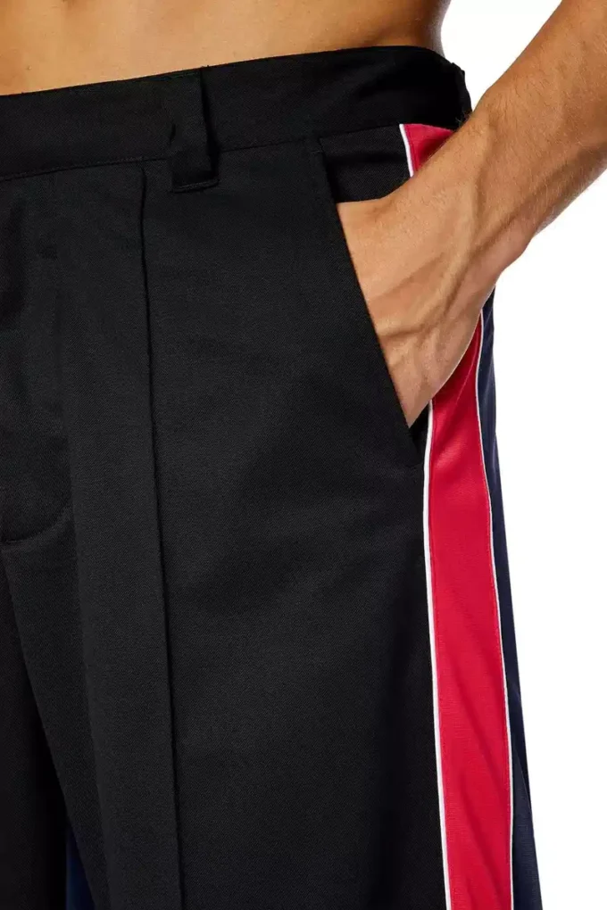 p-devlin Hybrid pants in cool wool and tech jersey p-devlin Hybrid pants in cool wool and tech jersey