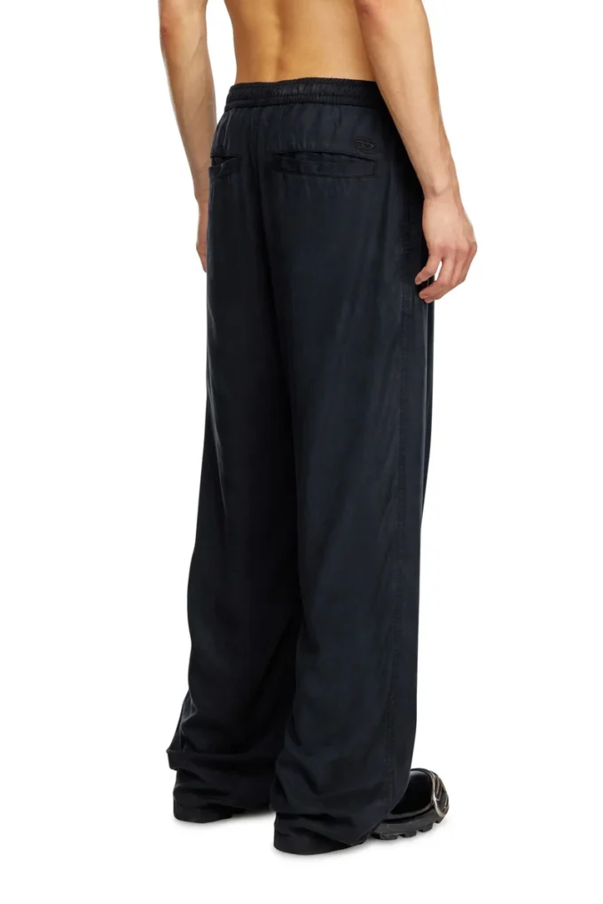 p-dreyer-c Drawstring pants in faded twill p-dreyer-c Drawstring pants in faded twill