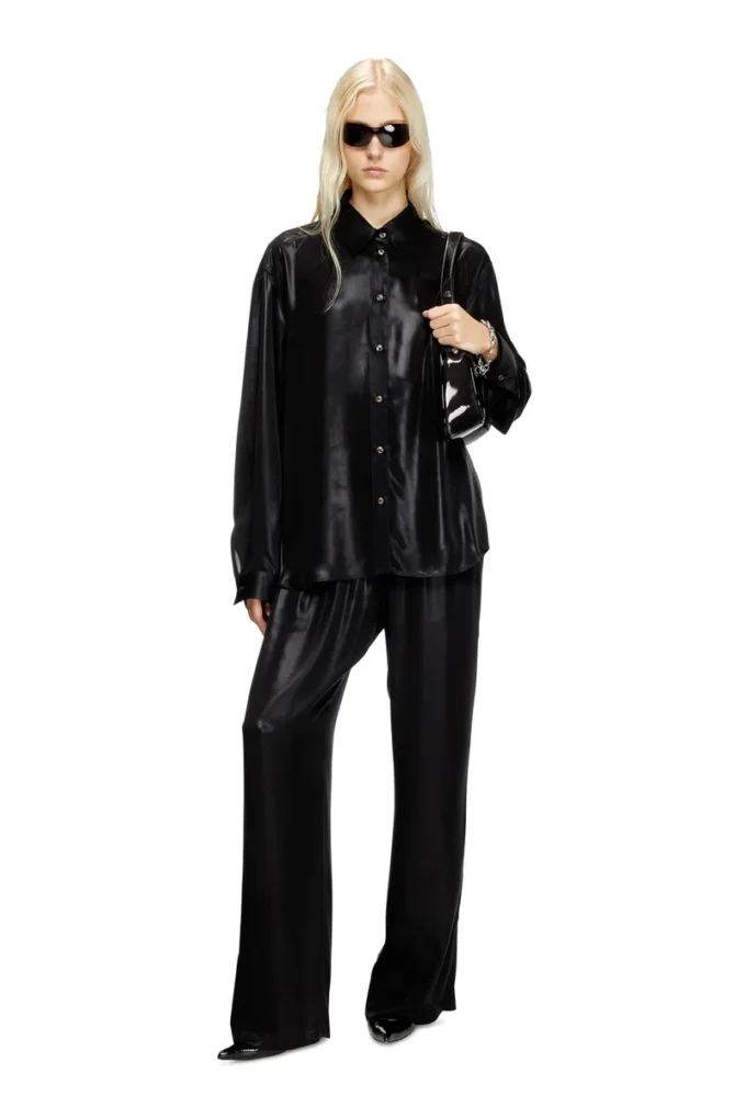 p-dreyer-c-wn-q1 Satin track pants p-dreyer-c-wn-q1 Satin track pants
