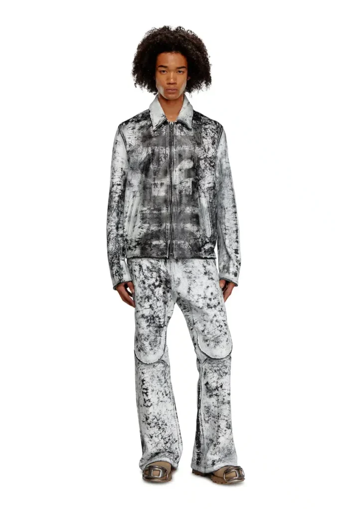 p-gen Treated leather pants p-gen Treated leather pants