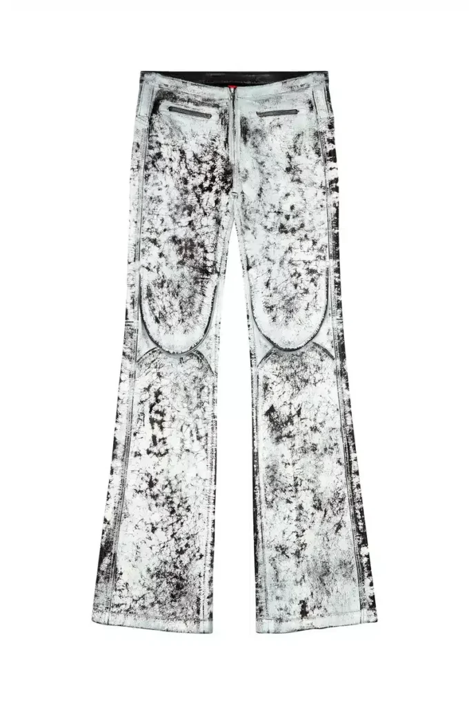 p-gen Treated leather pants p-gen Treated leather pants