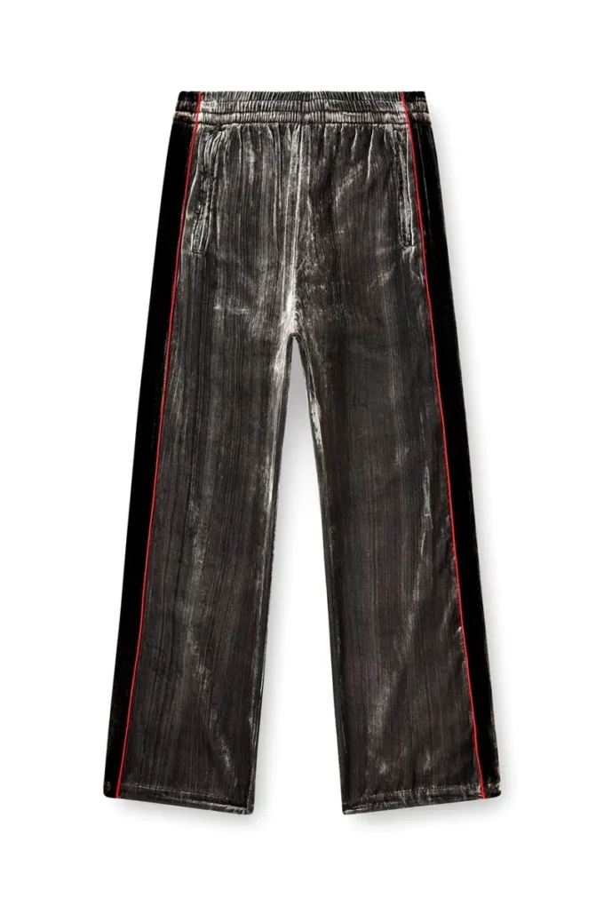p-hay Track pants in treated velvet p-hay Track pants in treated velvet