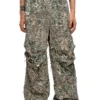 p-hokney Camo pants with destroyed finish p-hokney Camo pants with destroyed finish