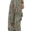 p-hokney Camo pants with destroyed finish p-hokney Camo pants with destroyed finish