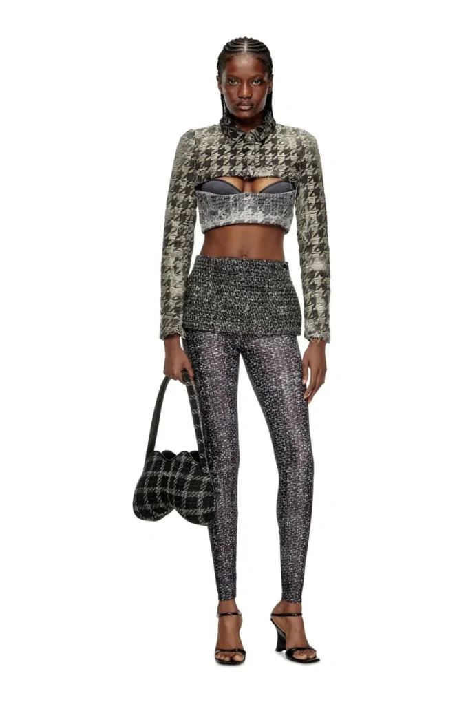 p-hour Bouclé skirt with leggings p-hour Bouclé skirt with leggings